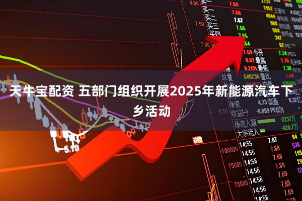 天牛宝配资 五部门组织开展2025年新能源汽车下乡活动