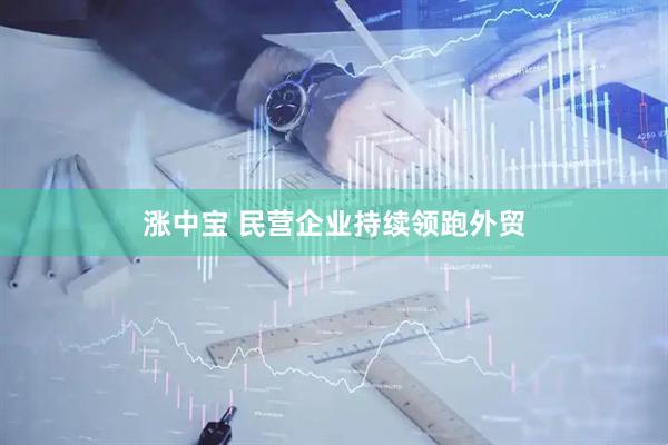涨中宝 民营企业持续领跑外贸